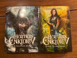 Livres Les Héritiers d'Enkidiev tome 3 et 4