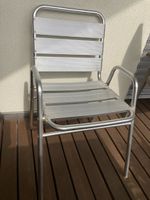 4 Alu Gartenstühle