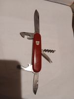 Taschenmesser rot mit Zug Embleme Elinox 