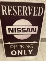 NISSAN METALL NEU Vintage Blechschild RESERVED !
