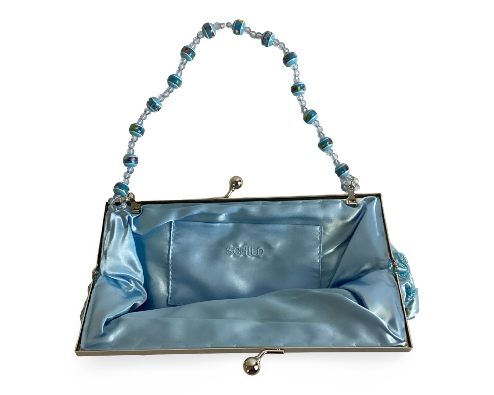 Borse da donna: SCHILD Handtasche bestickt blau – Usato da Zürich venduto da Restwert_Zuerich 2