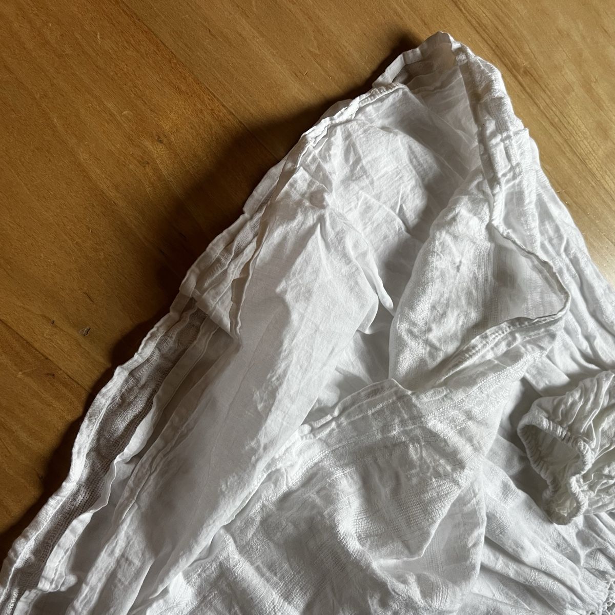 Pull&Bear Vestiti: Luftiges Weisses Sommerkleid mit Strick  – Usato da Chur venduto da noe_mh8b 4