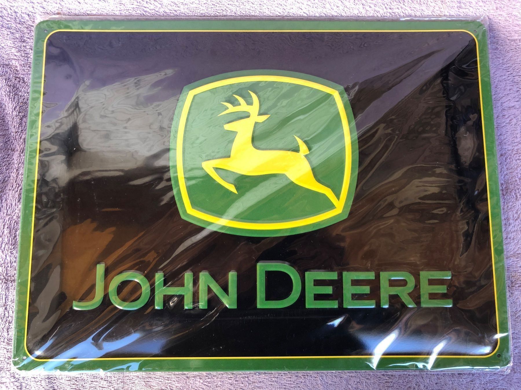 Insegne: John deere Traktor 1837 – Nuovo e nell'imballaggio originale da Reinach AG venduto da rares75