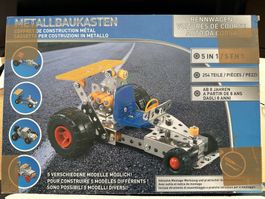 Metallbaukasten Rennwagen 5 in 1