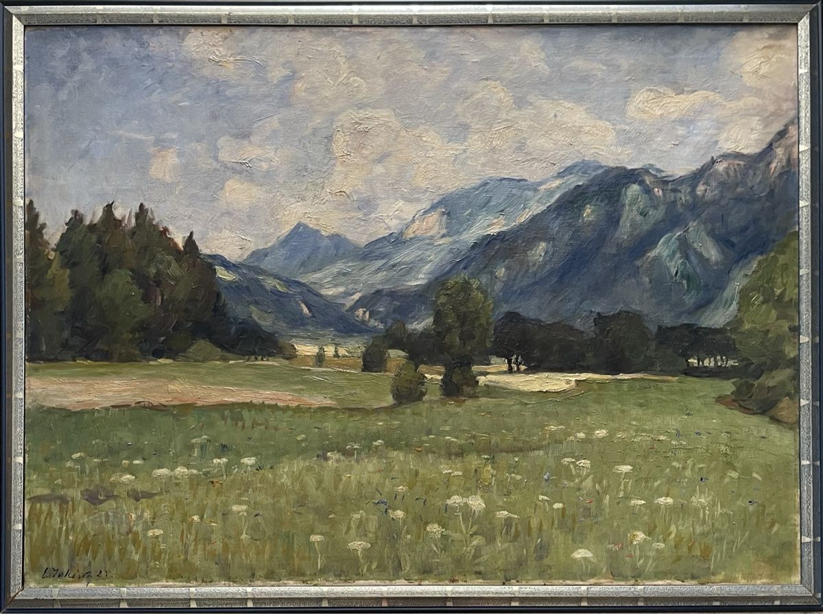 Dipinti: Jokisch Eduard (1867-1943) – Usato da Grosshöchstetten venduto da Perle1951