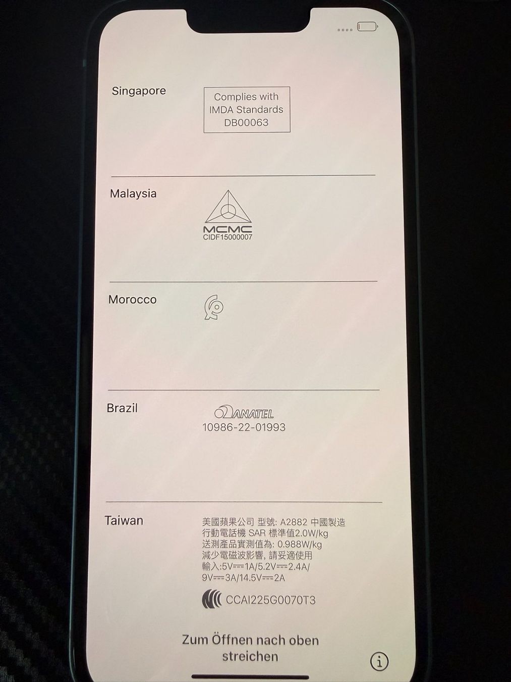 Apple Telefoni cellulari / Smartphones: iPhone 14 128 Go Bleu — batterie neuve 100%, écran neuf – Usato da Sion venduto da sar_t2yc 4