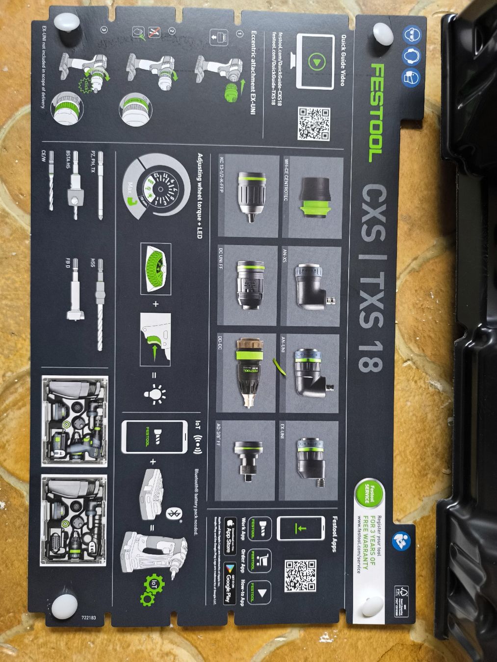 Casse di trasporto: Festool Systainer Einlage – Nuovo (secondo la descrizione) da St.Erhard venduto da himmelblau21 1