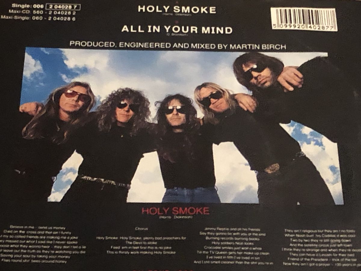 Dischi in vinile: Iron Maiden.1990. Holy Smoke – Usato da Faulensee venduto da Mizuno06 5