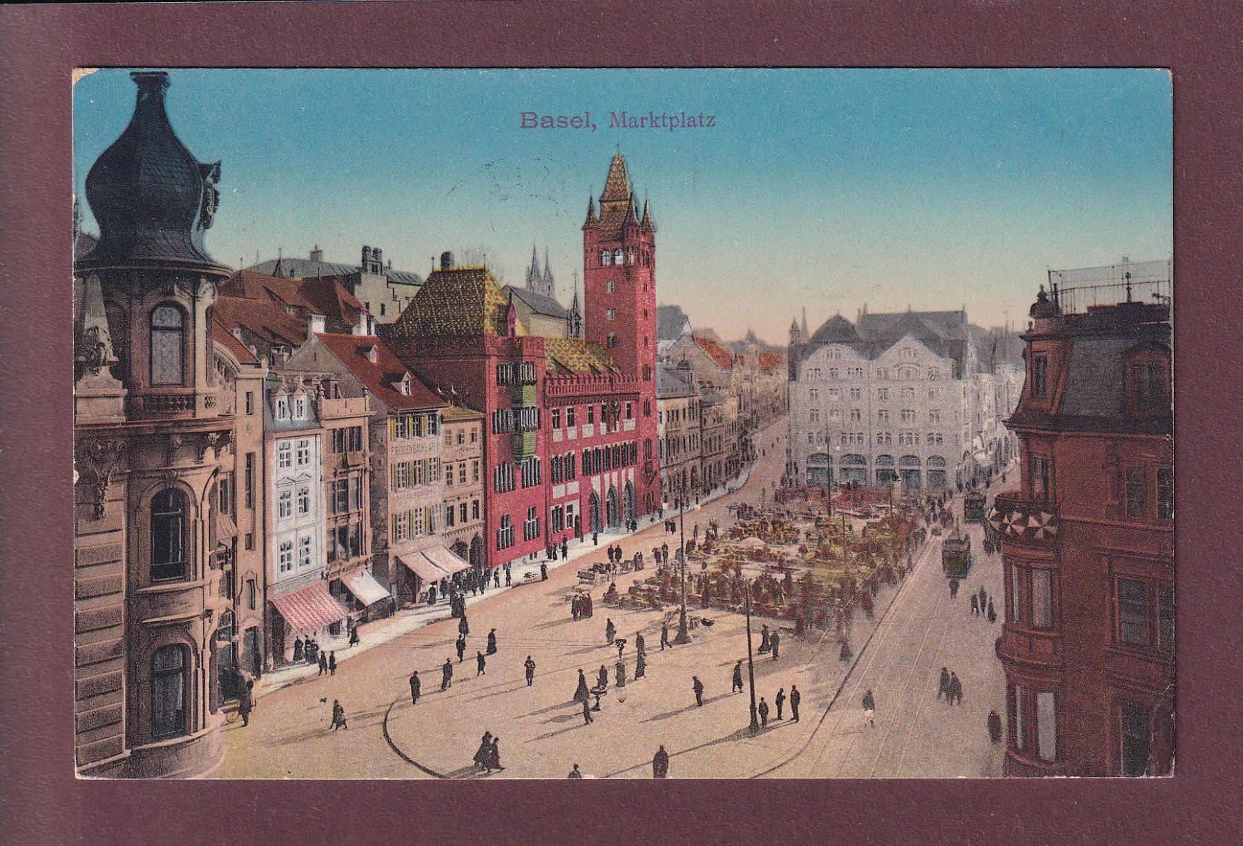 Cartes postales: BASEL - Marktplatz - 1931 – D'occasion à Pully par nicecards