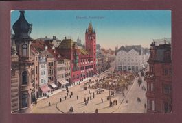 BASEL - Marktplatz - 1931