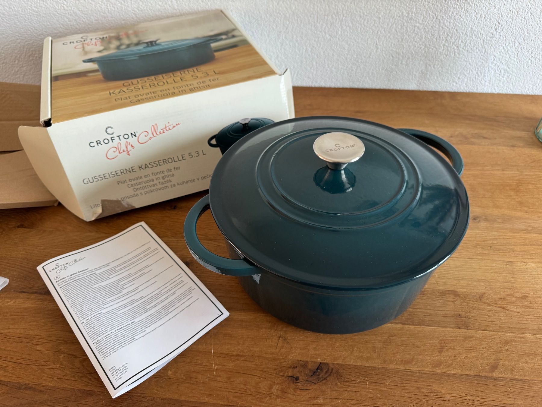 Pentole: Crofton Gusseisen Casserole – Nuovo e nell'imballaggio originale da Frauenfeld venduto da lind11 2