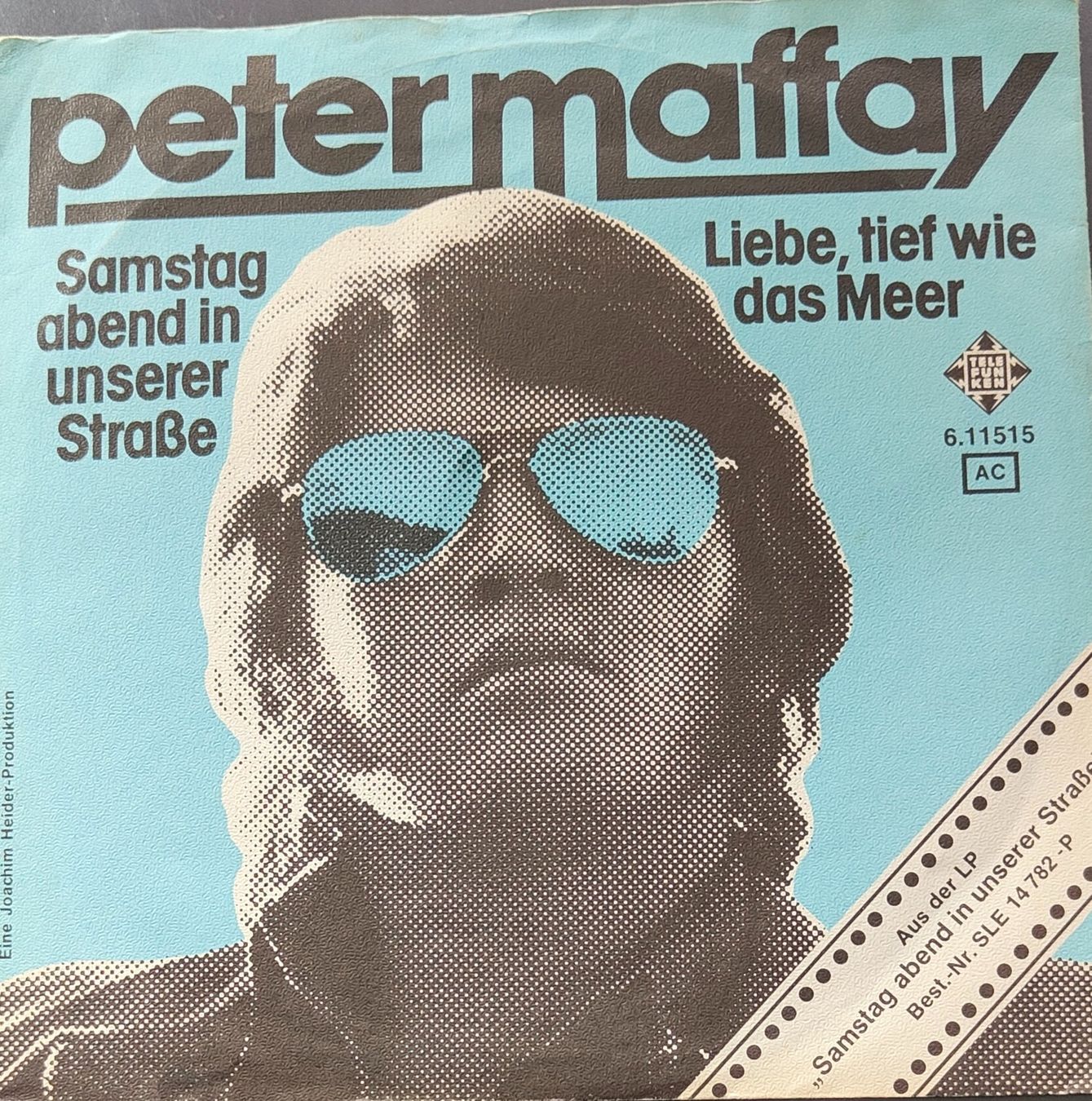 Vinyles: Vinyl-Single Peter Maffay - Samstag Abend in unserer Strasse – D'occasion à Langenthal par Modo39