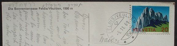 Cartoline postali: FELDIS VEULDEN Sommerterrasse – Usato da Jona venduto da philajona 1