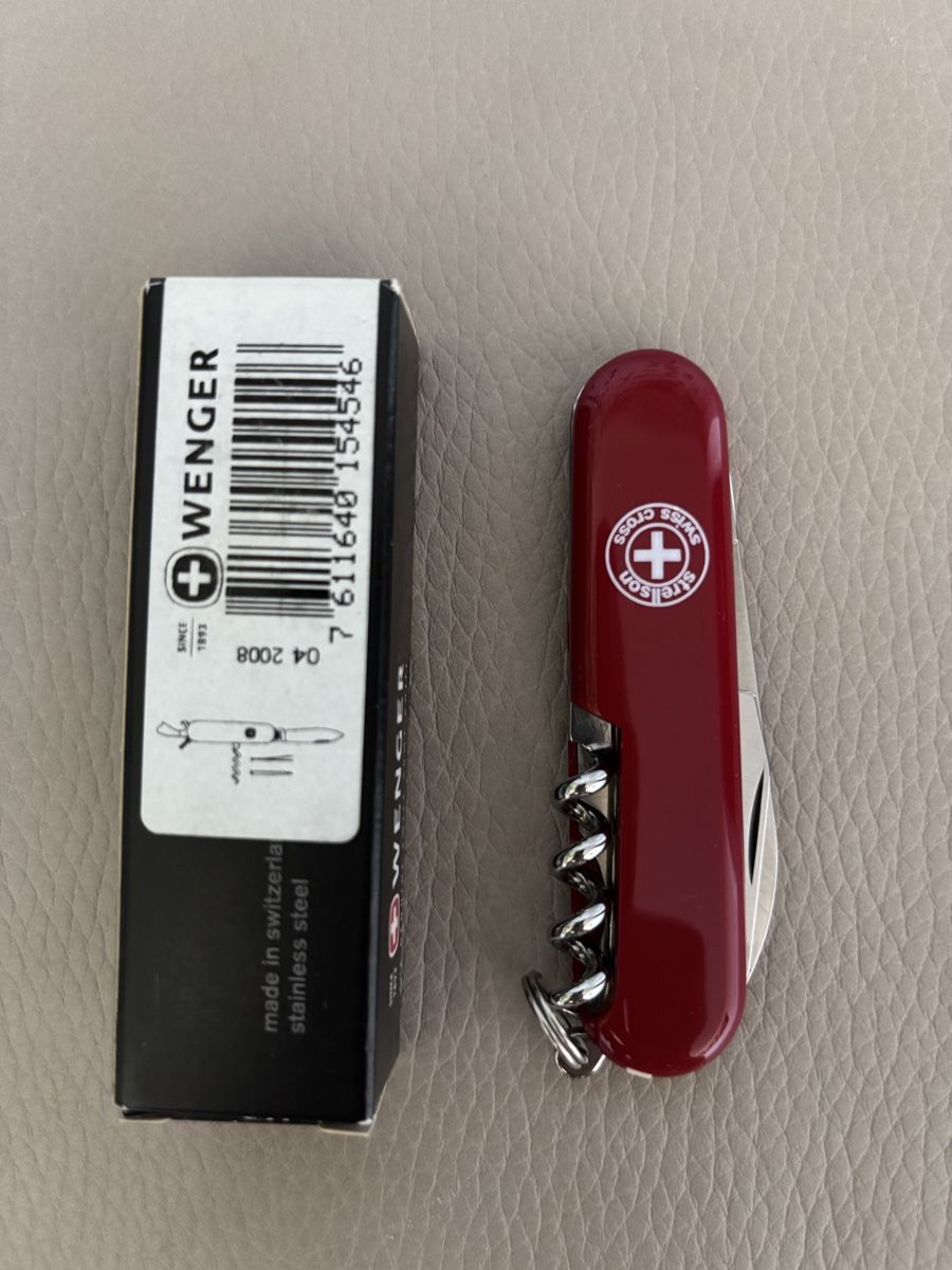 Wenger Coltelli tascabile: WENGER Sackmesser Strellson rot – Nuovo e nell'imballaggio originale da Bottighofen venduto da lwa_11686 1