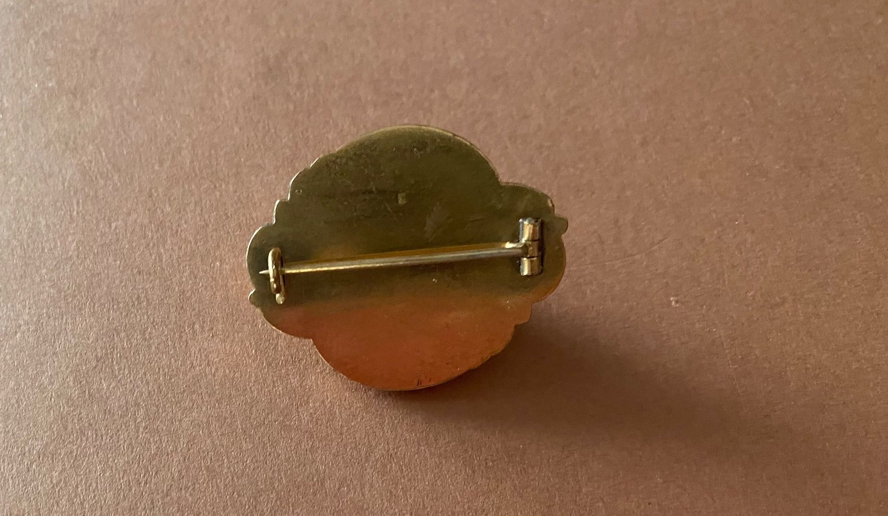 Broschen & Nadeln: RARITÄT - edle & antike Brosche Modeschmuck, 3.5x3cm – Gebraucht aus Winkel von ferrari2022 4