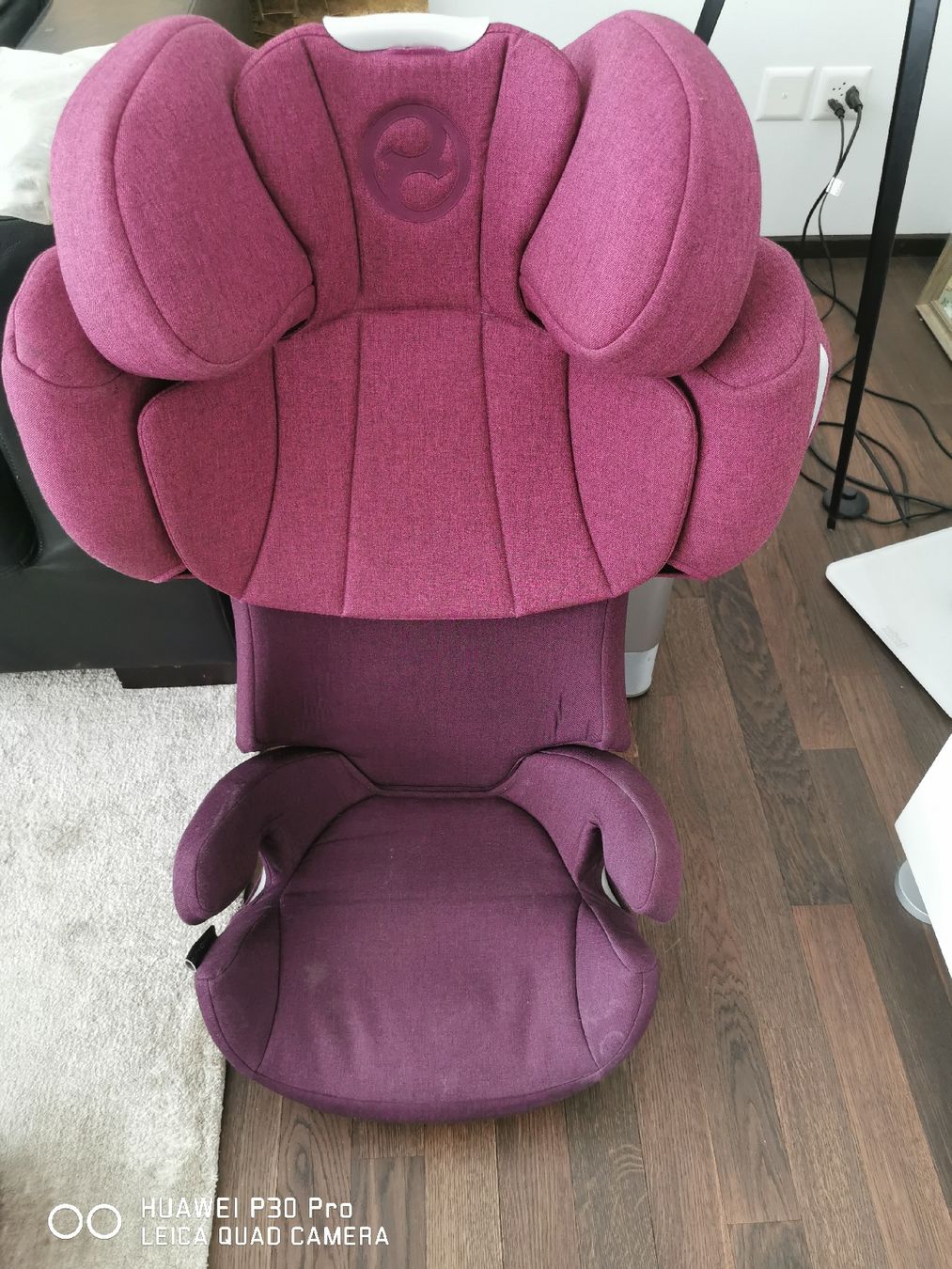 Cybex Seggiolini per auto: Cybex Solution Q3-fix Plus Kindersitz Lila Top Zustand – Usato da Erlenbach ZH venduto da alisamilana