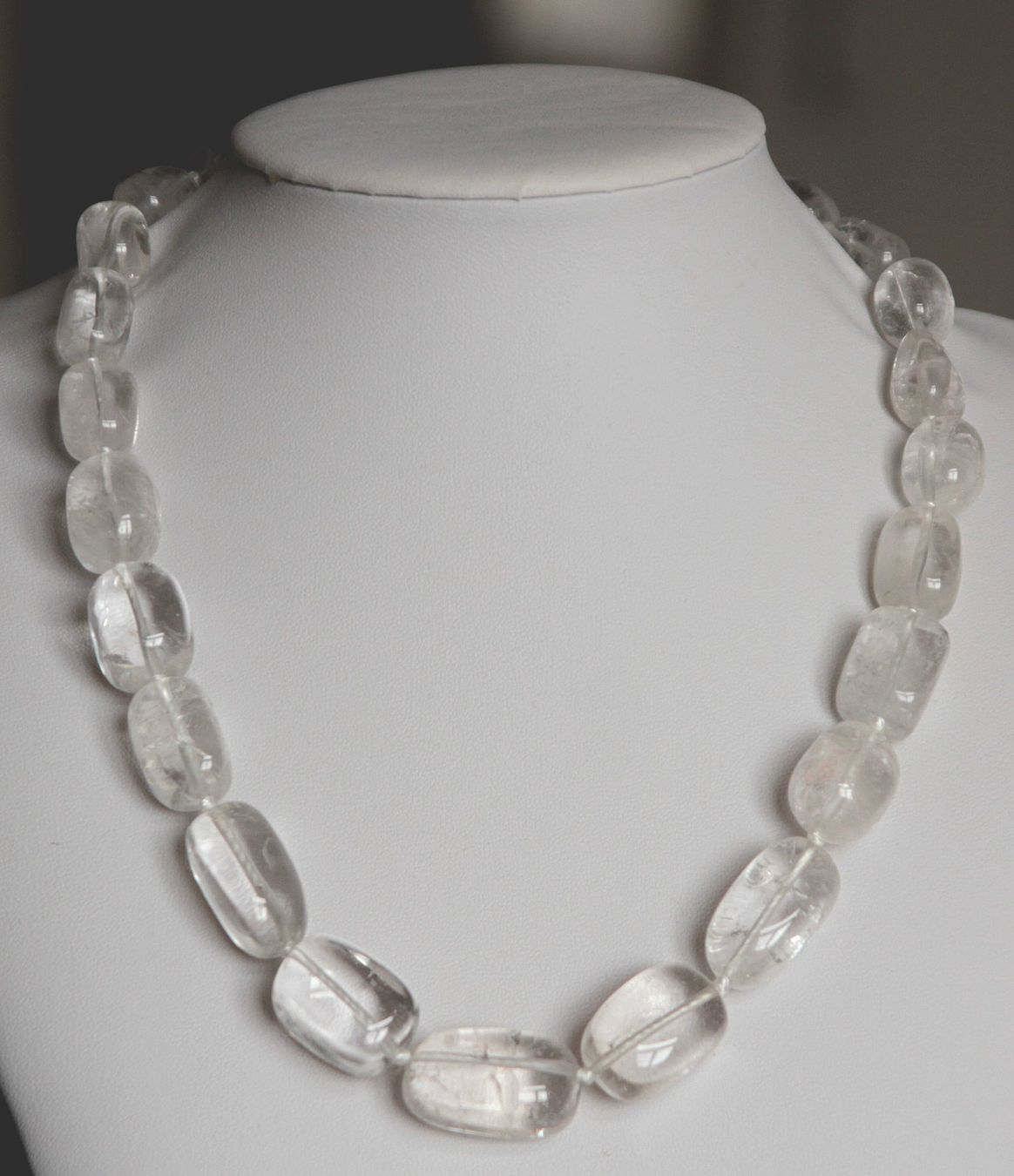 Catenine: NEU: Mega Bergkristall Kette Collier Edelstein Schmuck – Nuovo (secondo la descrizione) da Matten b. Interl venduto da EdelsteineInterlaken 2
