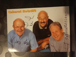 Cabaret Rotstift - handsigniert