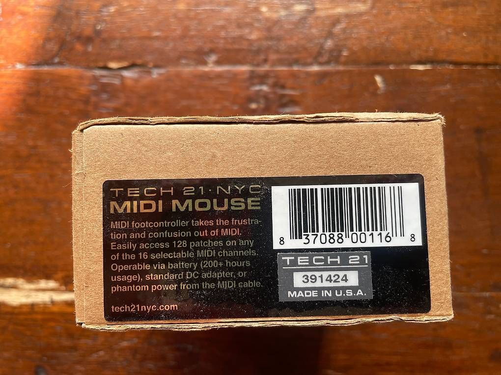 Strumenti musicali: Tech 21 SansAmp MIDI Mouse – Usato da Zürich venduto da Jeje89 4