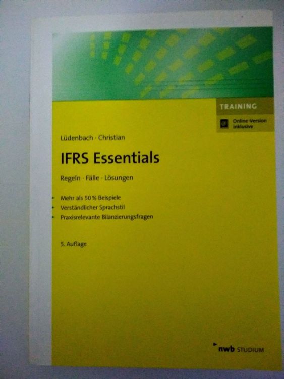 IFRS Essentials: Regeln, Fälle, Lösungen | Kaufen auf Ricardo