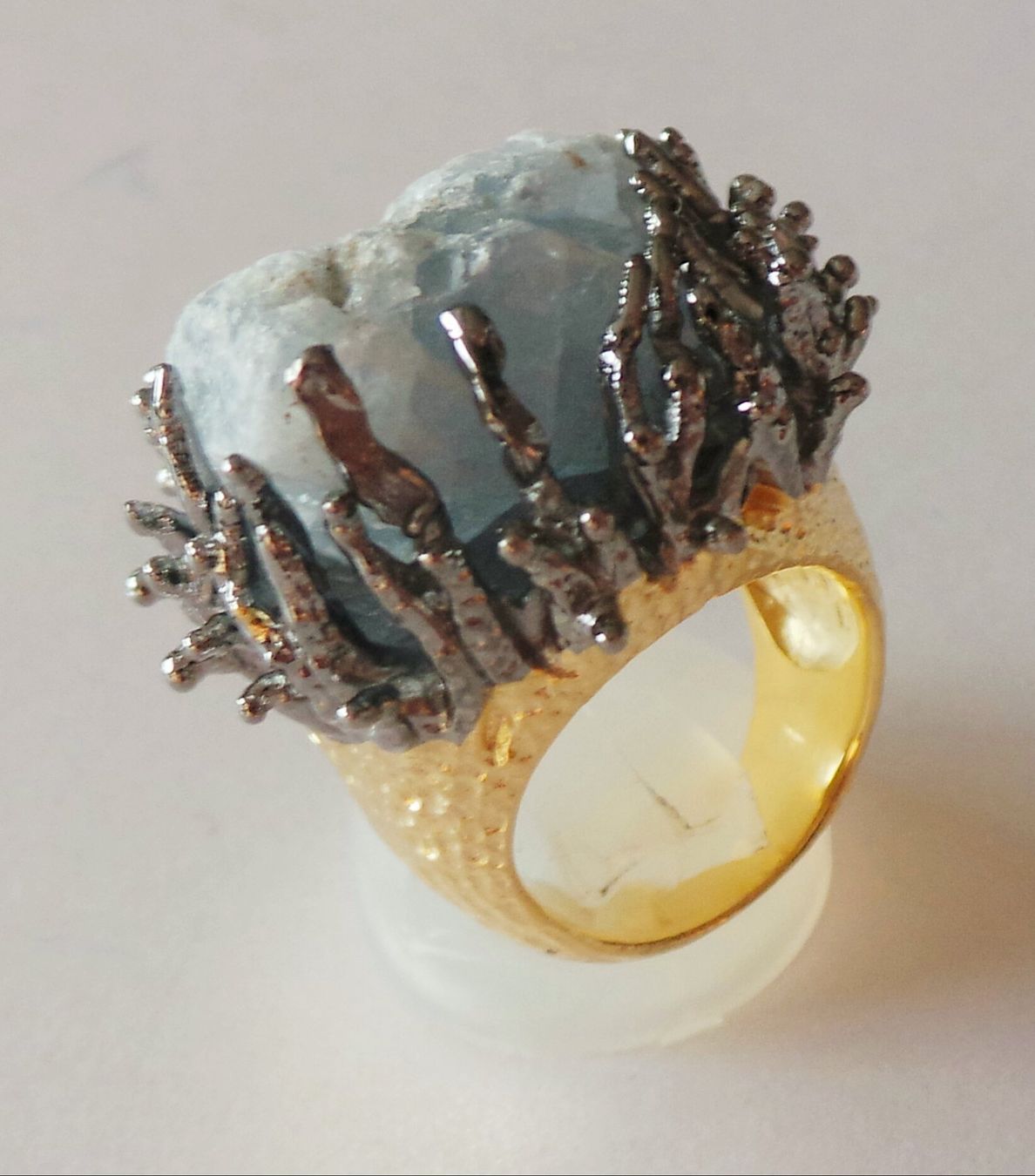 Ringe: Aquamarin ungeschliffen Ring – Neu (gemäss Beschreibung) aus Zürich von adriben 6