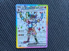 Pokemon Cinderace EX Tera Stellar crown near mint