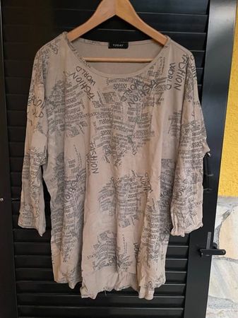 Damen Sweatshirt 3/4 Ärmel S/M (gross geschnitten)