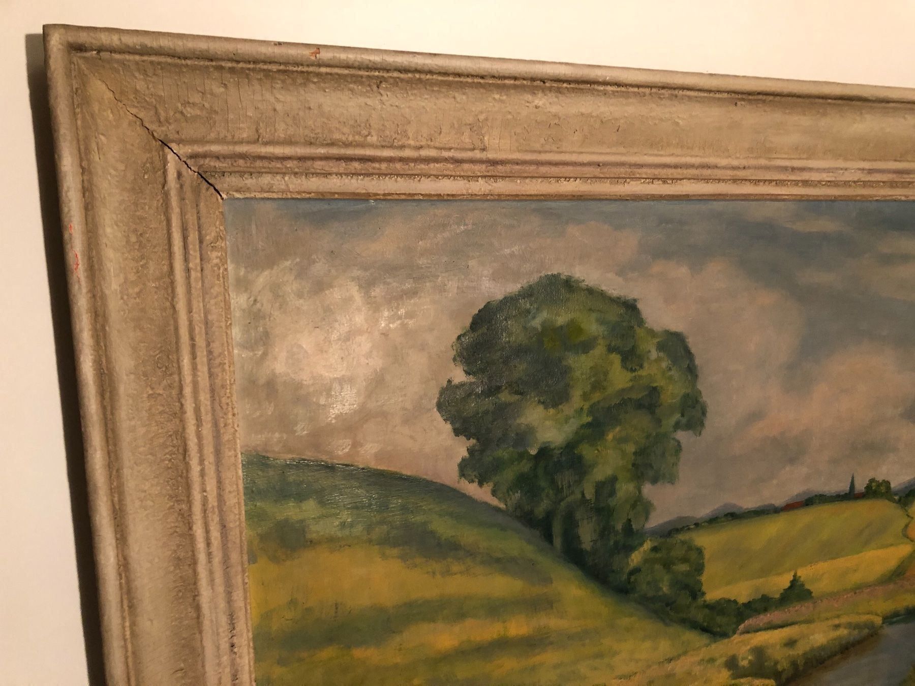 Dipinti: Landschaftsgemälde gross mit Bach und Baum – Usato da Hirzel venduto da pjn_d7xp 2