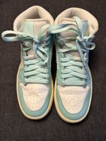 Air Jordan 1 Mid SE "Aqua Blue" Gr. 36, Top Zustand!
