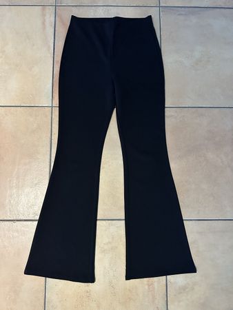 H&M Flared Trousers Black Size M 