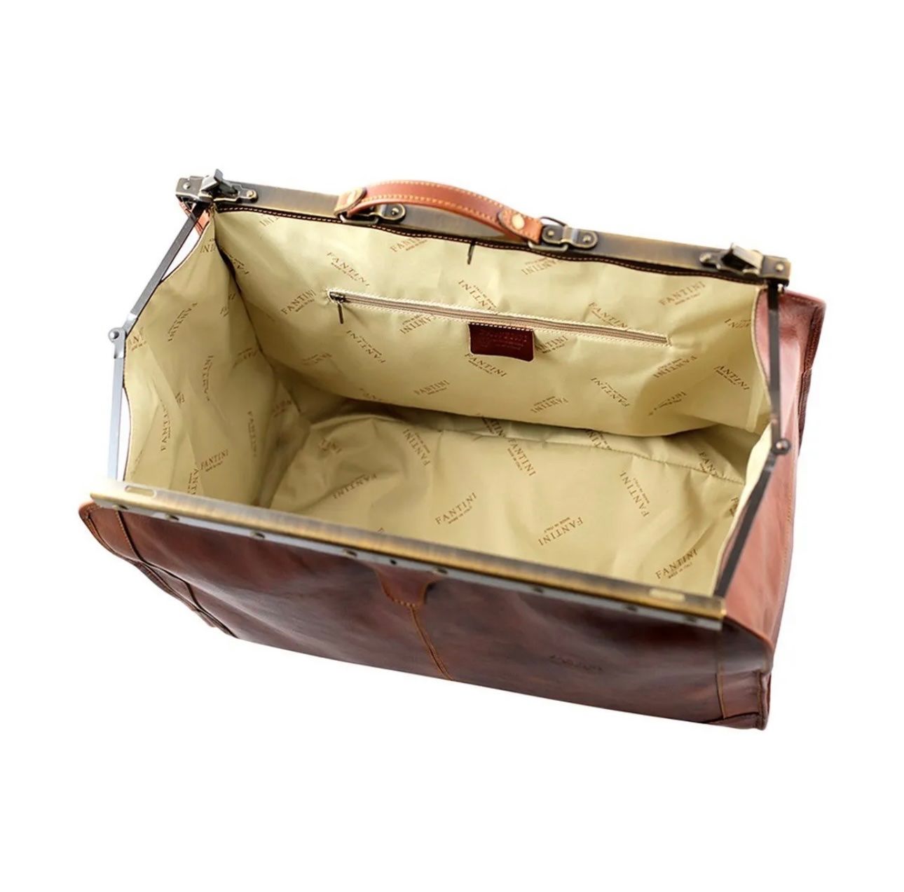 Borse: Reisetasche Leder Pechino - Farbe: Braun – Nuovo e nell'imballaggio originale da Wittenbach venduto da WWW.DRILUBAGS.CH 5