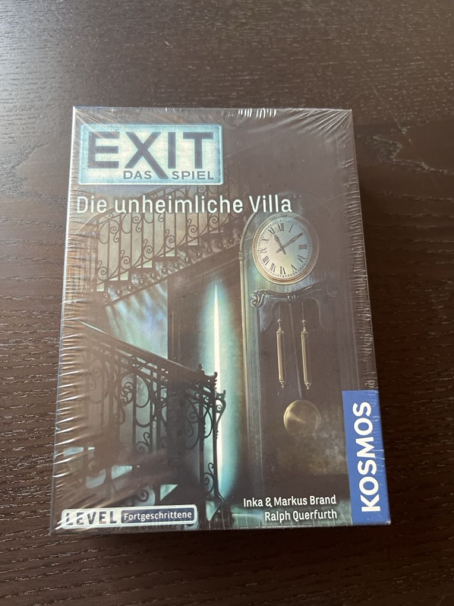 Kosmos Giochi: EXIT Die unheimliche Villa - NEU – Nuovo e nell'imballaggio originale da Einsiedeln venduto da sandramon
