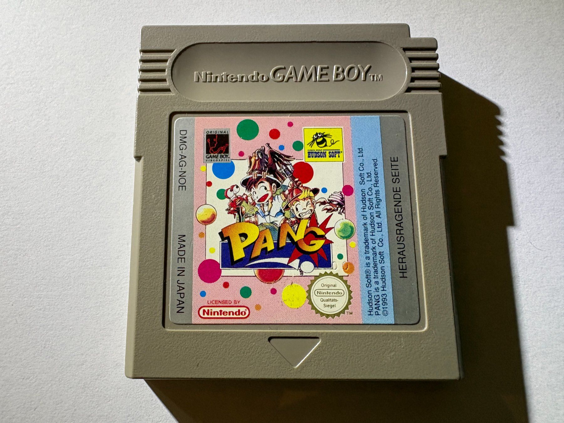Nintendo Giochi: PANG - Nintendo Game Boy – Usato da Zürich venduto da VintagePalace