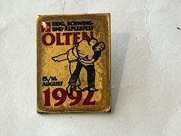 1 Pin Eidgenössisches Schwing- und Älplerfest Olten 1992