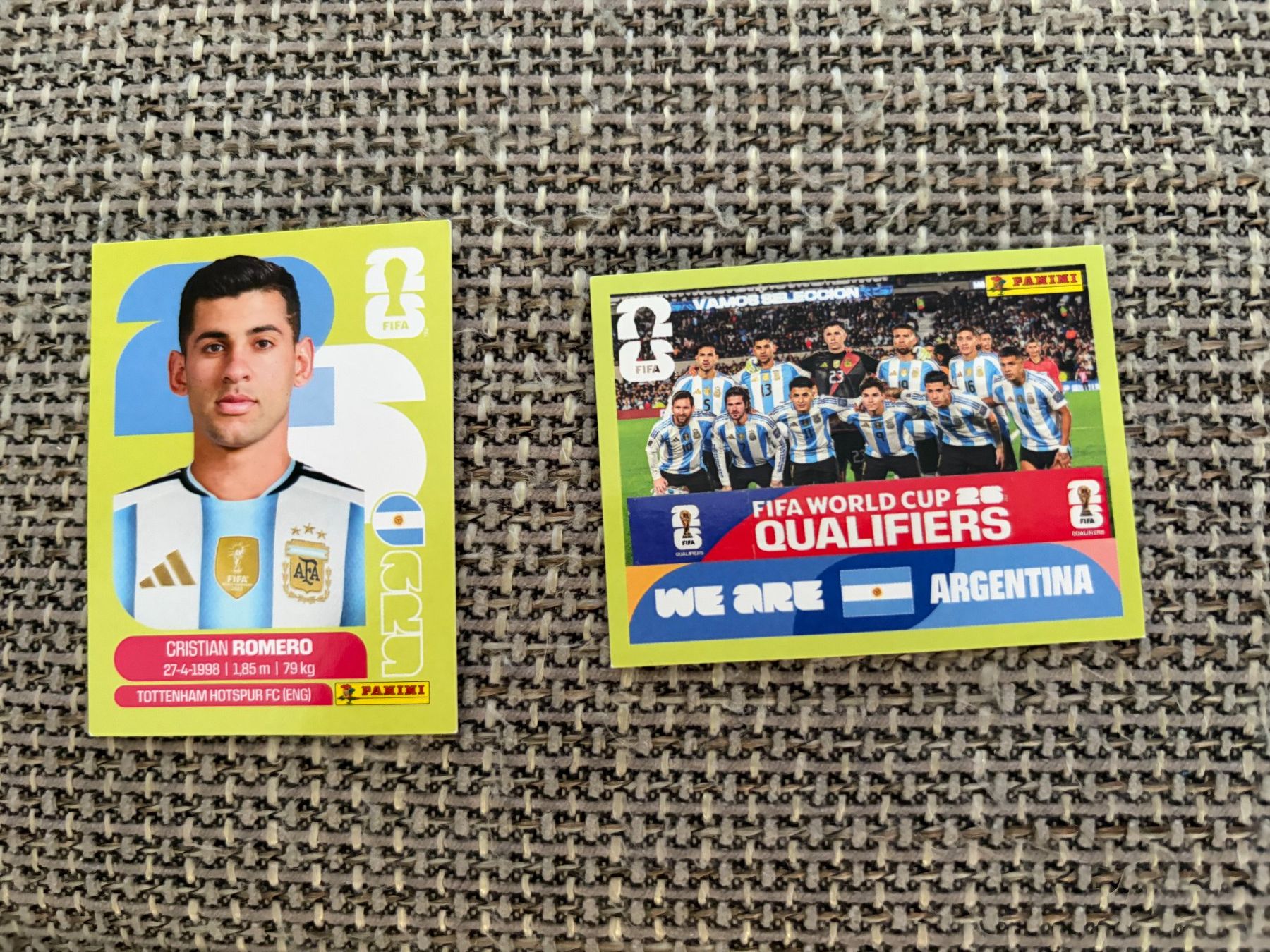 Panini Carte collezionabili: FIFA WM 2026 Panini ARG 4 / 13 – Usato da Egg b. Zürich venduto da pie_9jrw