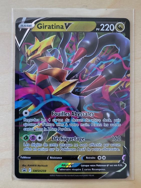 Pokémon - Giratina V SWSH259 Lost Origin - Carta Olografica Promo Black Star