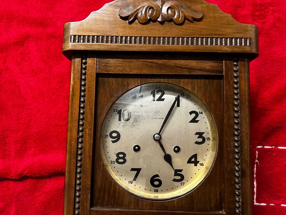 alte wanduhren pendel junghans