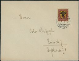 1918 - Pro Juventute - Brief - EF