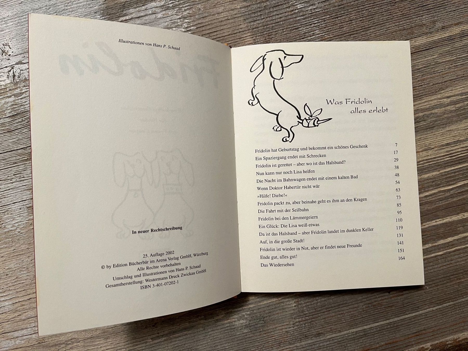 Libri: Kinderbuchklassiker:  Fridolin Eine lustige Geschichte – Usato da Pfäffikon ZH venduto da buresi 1