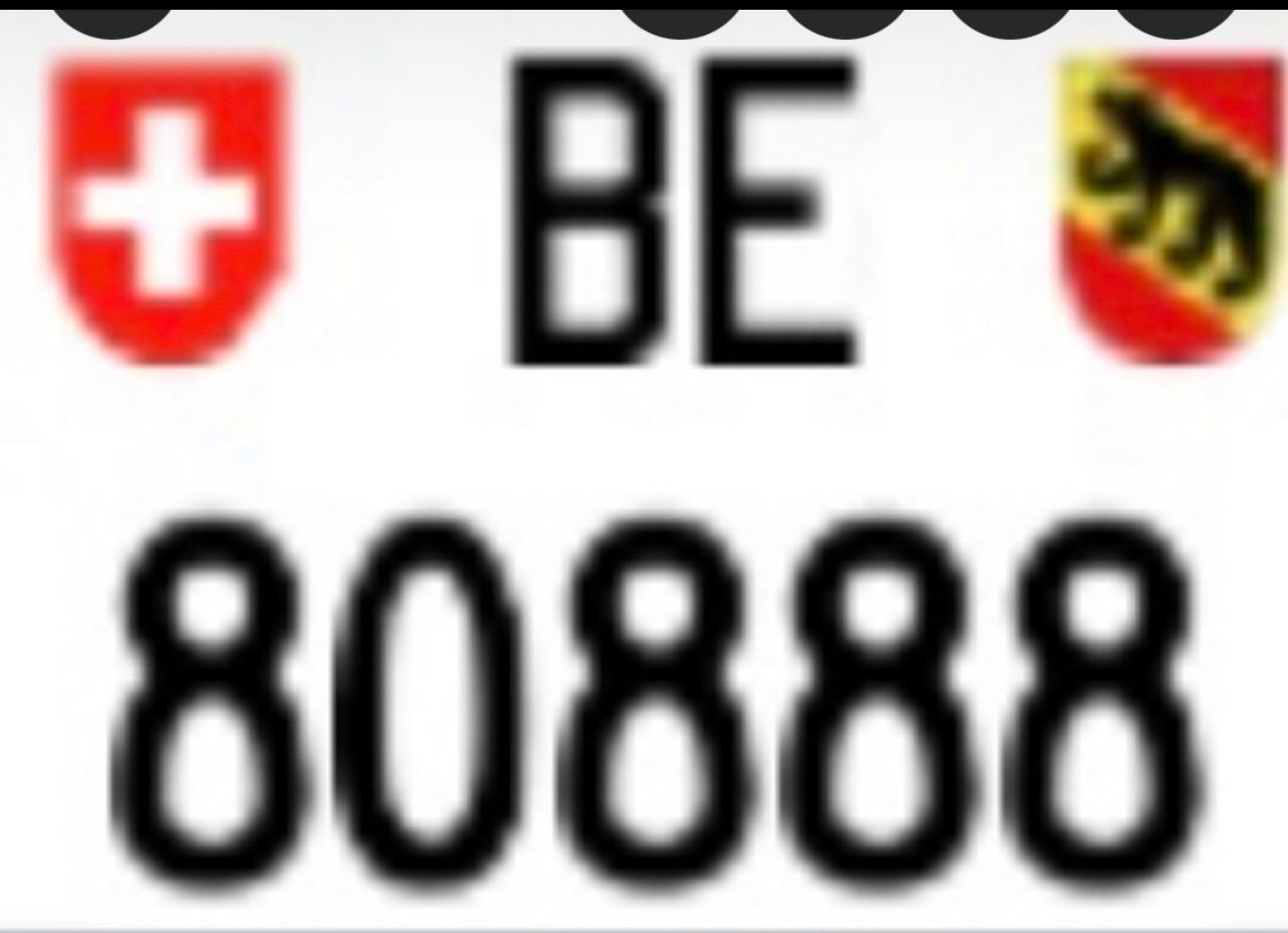 Insegne: Motorrad Kontrollschild BE 80888 – Usato da Hägendorf venduto da Gianni19 1