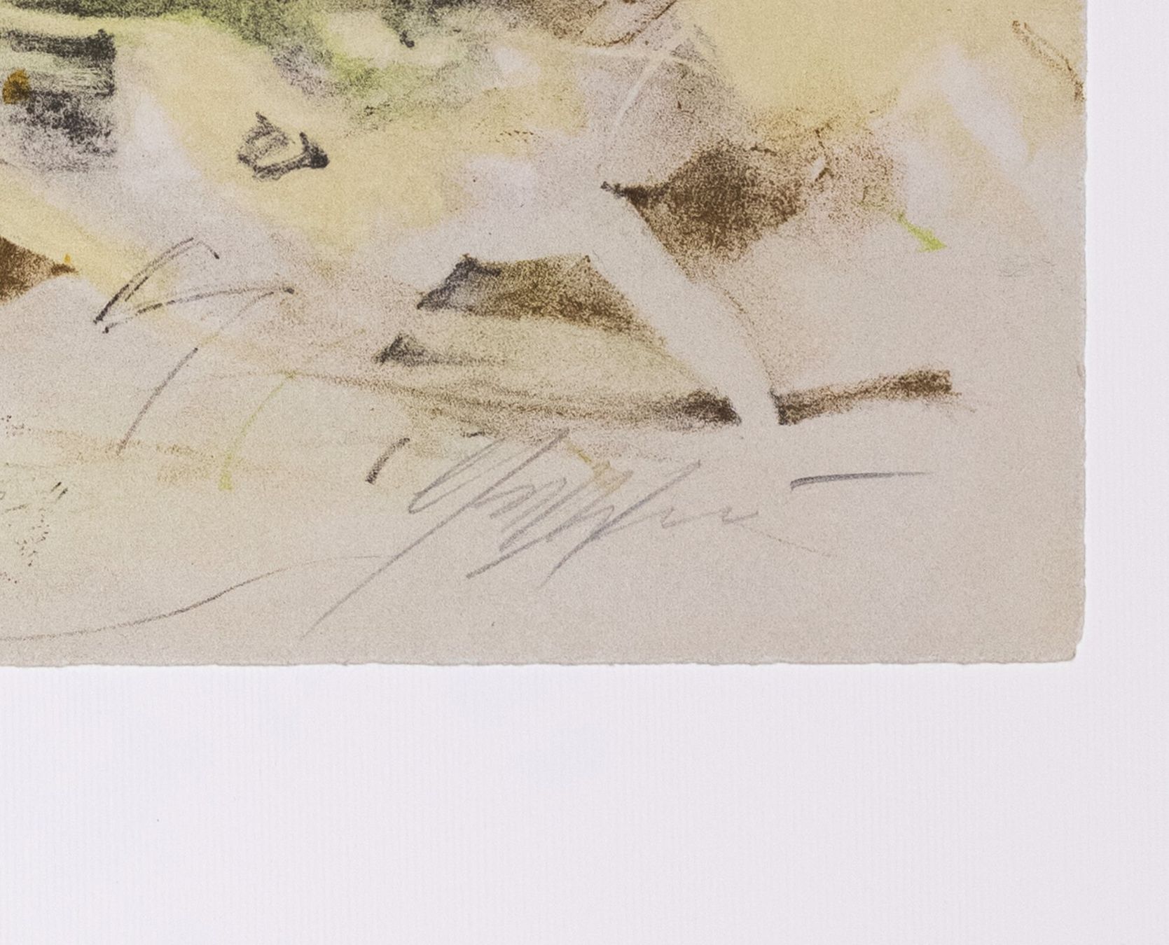 Grafiken & Lithographien: Gabriele Mierzwa, Farblithografie – Gebraucht aus Masein von KunstvonFrauen 4