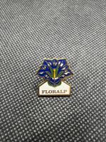 Anstecker FLORALP Blumen Motiv emailliert