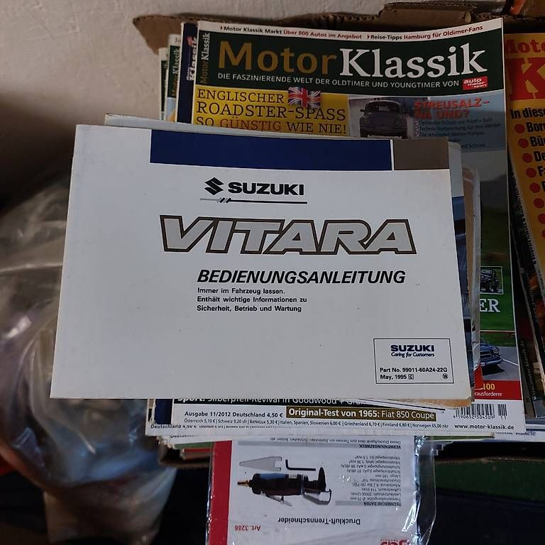 Dokumente: Suzuki Vitara 1 Bedienungsanleitung – Gebraucht aus Bülach von Hakenbusch