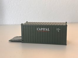 Märklin H0 Ausschmückung Container grün "CAPITAL" E320