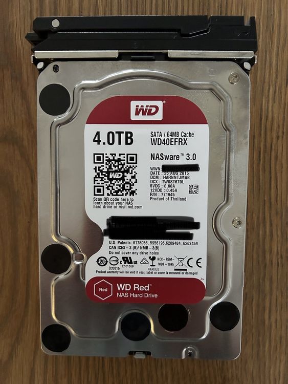 WD HDD 4TB - NAS Hard Drive | Kaufen auf Ricardo