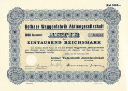 Gothaer Waggonfabrik AG, Gotha - 1937