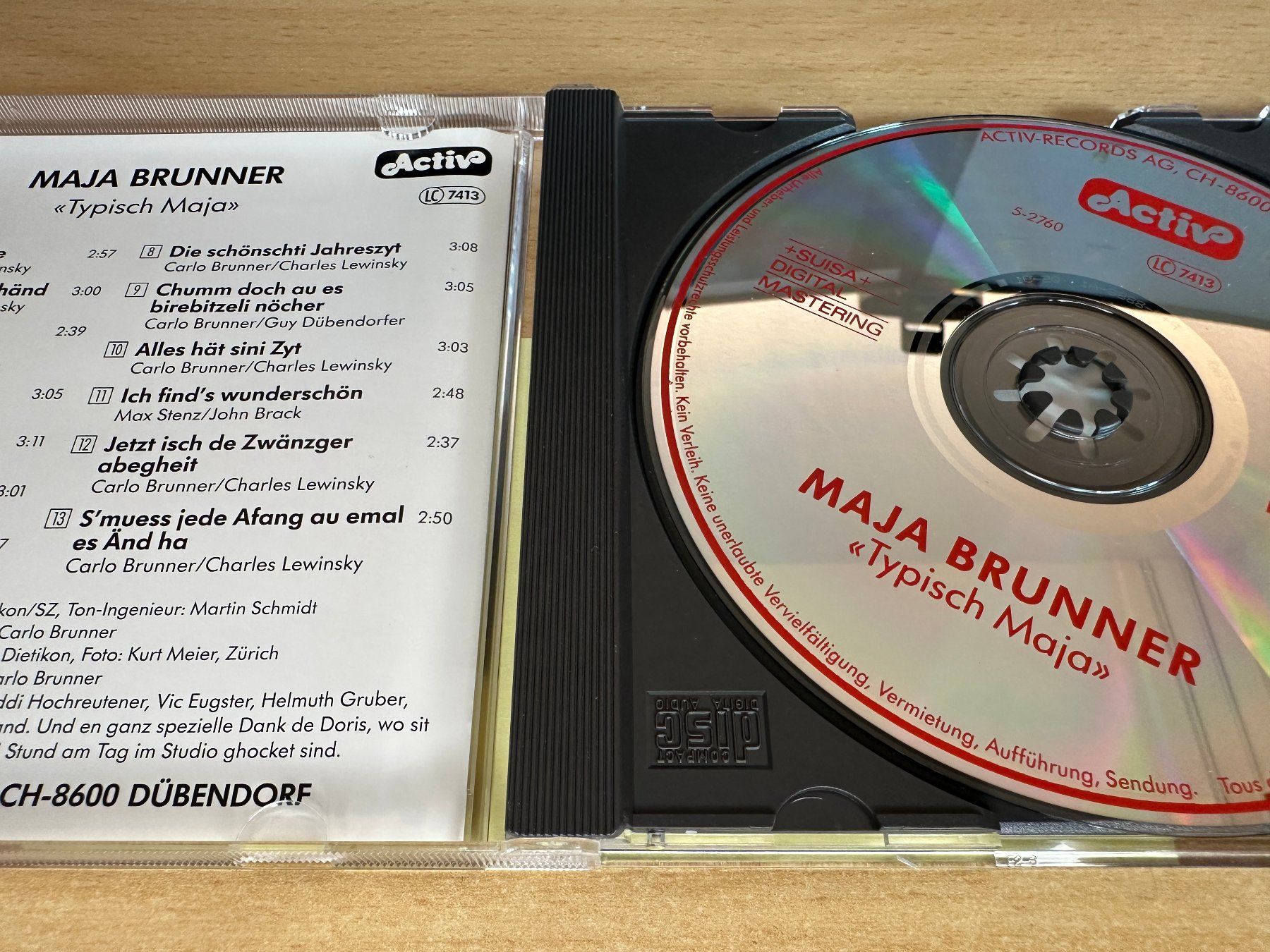 CD: Maja Brunner – Typisch Maja – Usato da Rikon im Tösstal venduto da Alpenmutz 2