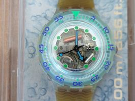 SWATCH SCUBA SDK107 OVER THE WAVE NEU