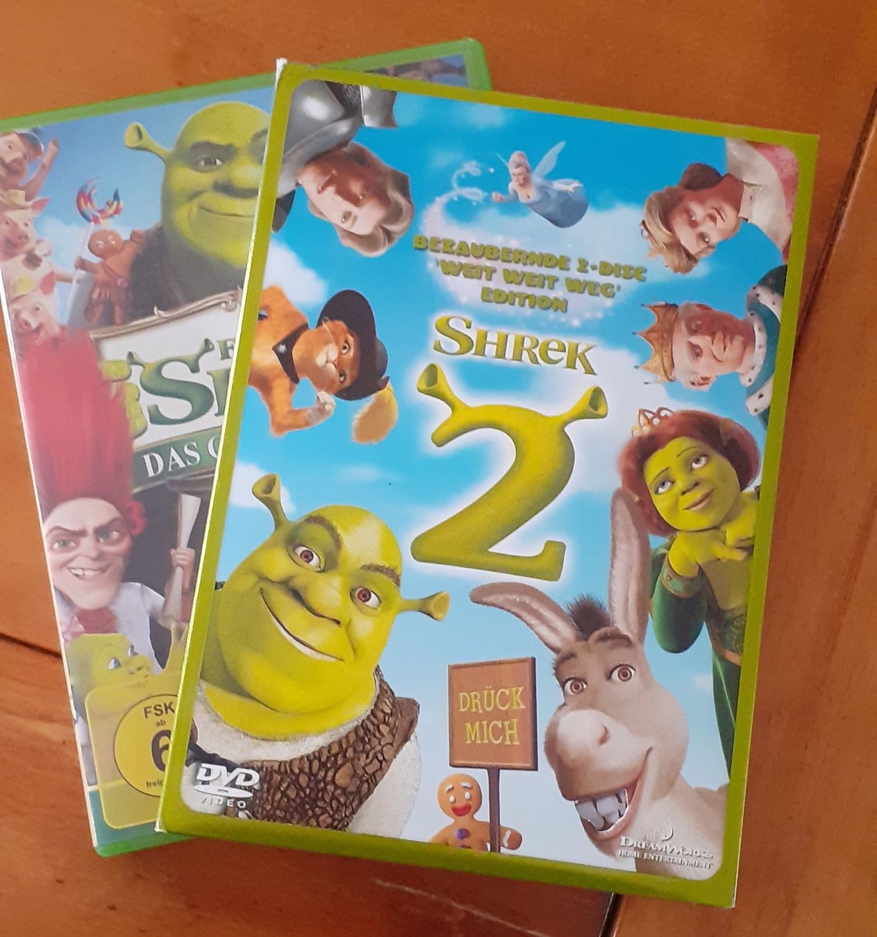Alle DVDs: 2x Shrek DVD – Gebraucht aus Winterthur von fabelwin