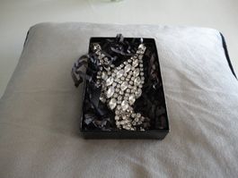 Vintage Strass Ohrringe